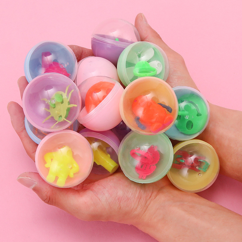 Ordinary 45mm mixed assembly gacha pat Fun, happy crane game machine, gacha ball, one-yuan gacha machine, gacha Application Scenario