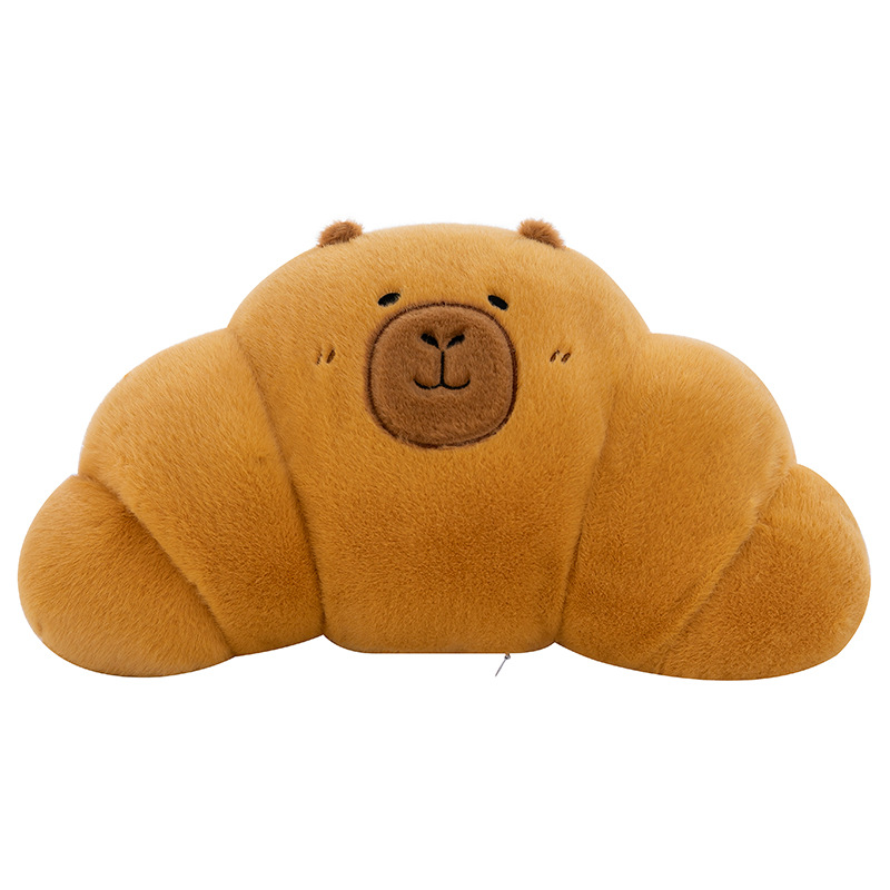 Cross-border big doll, Kapibara plush toy, pillow, long figurine, sleeping doll, sitting back support cushion Item Picture
