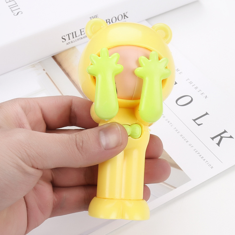 Wholesale of Douyin's same style rock-paper-scissors, face-changing dolls, children's educational toys, Happy Spin, Two-sided stones, scissors and paper Application Scenario