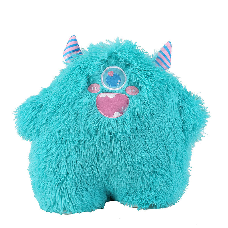 Ugly and cute Internet celebrity Instagram green little monster plush toys, sleeping pillows, cartoon figurines, doll gifts for women wholesale Item Picture