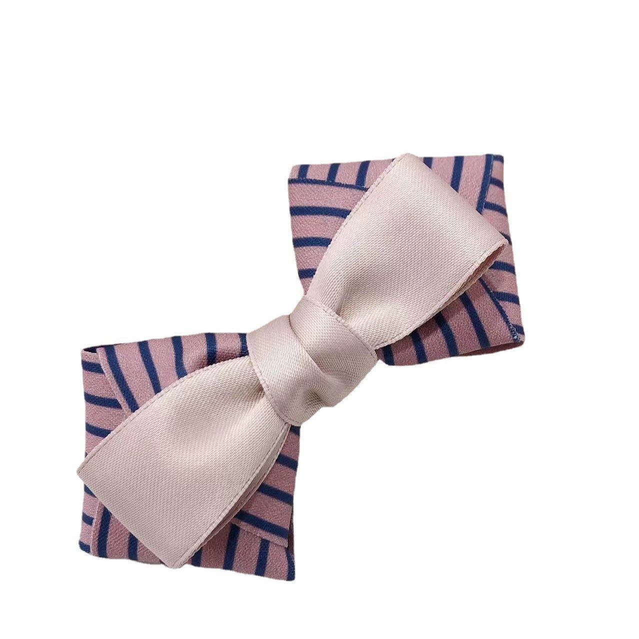 Nt2i3- Korean Composite Two-Color Band Handcrafted Bow, Adult And Children's Hair Accessories, Hair Clips, Gift Box, Flower Packaging, Webband Item Picture