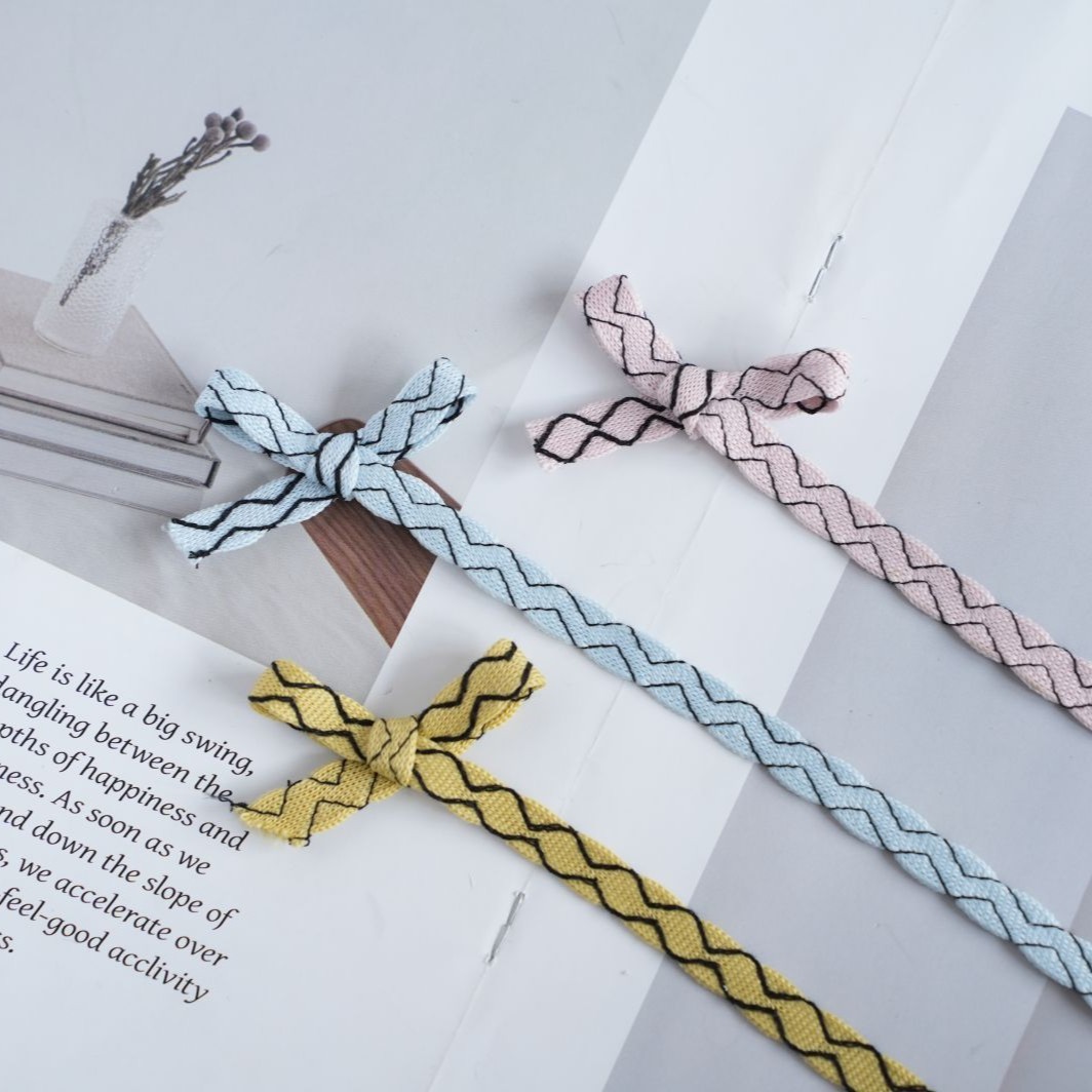 Jy36 Jianjian Korean V-Shaped Edge Warp Knitted Hair Accessory Diy Material 2.5Cm