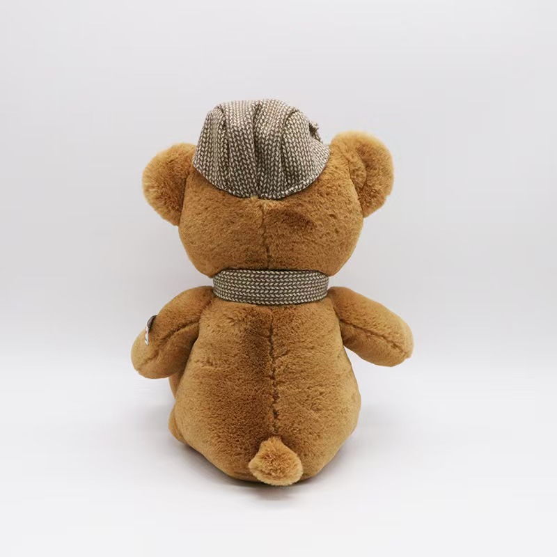 Mingren series top hat Bear sitting 23cm tall plush toy doll Application Scenario