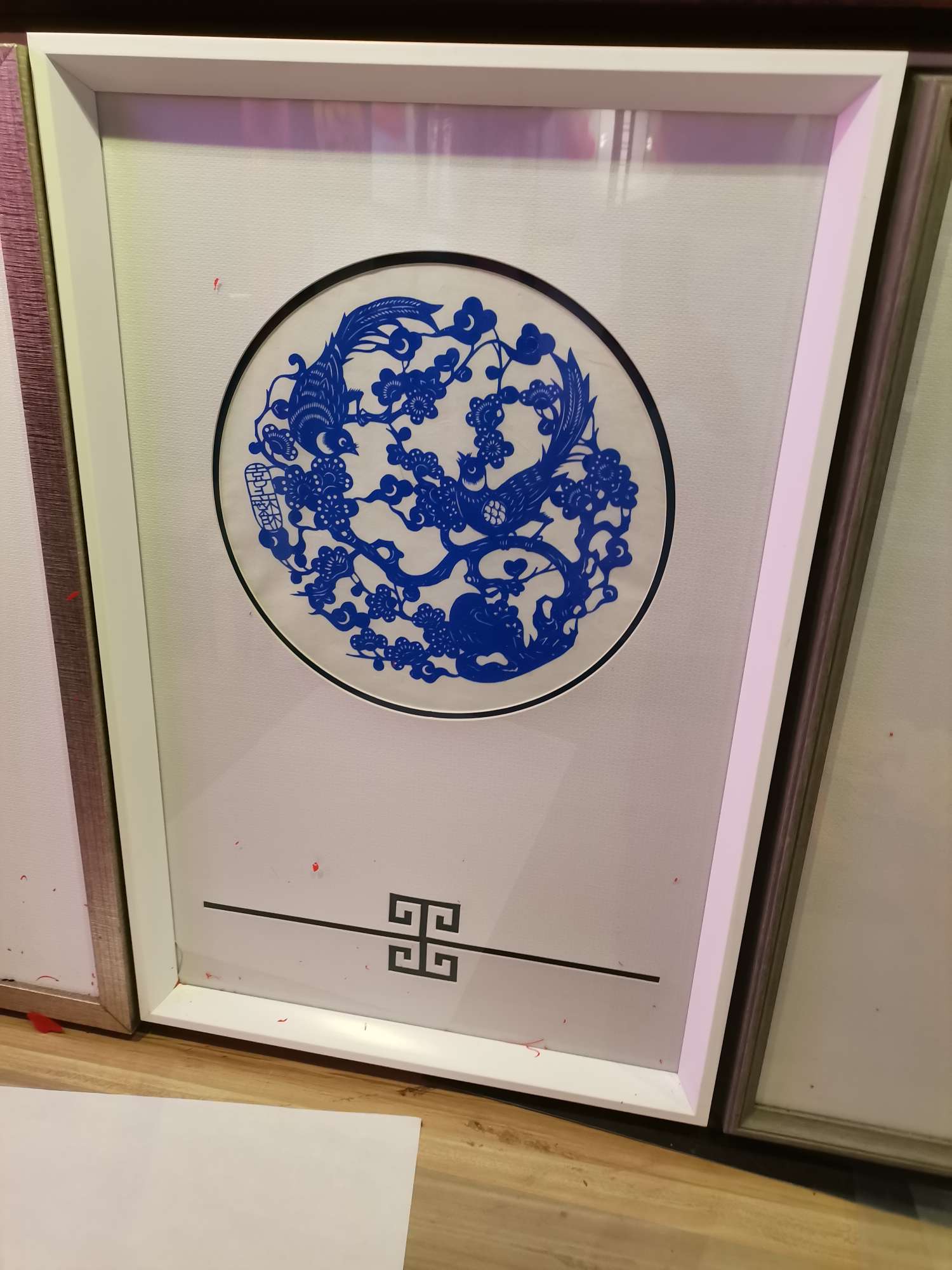 剪纸装饰画机器剪纸7装饰画2669