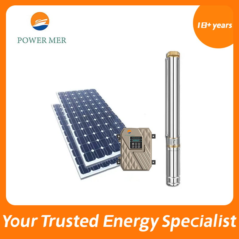 AIBUCUO  巨舶 高压直流宽电压3DPC塑料叶轮深井泵太阳能水泵POWER MER