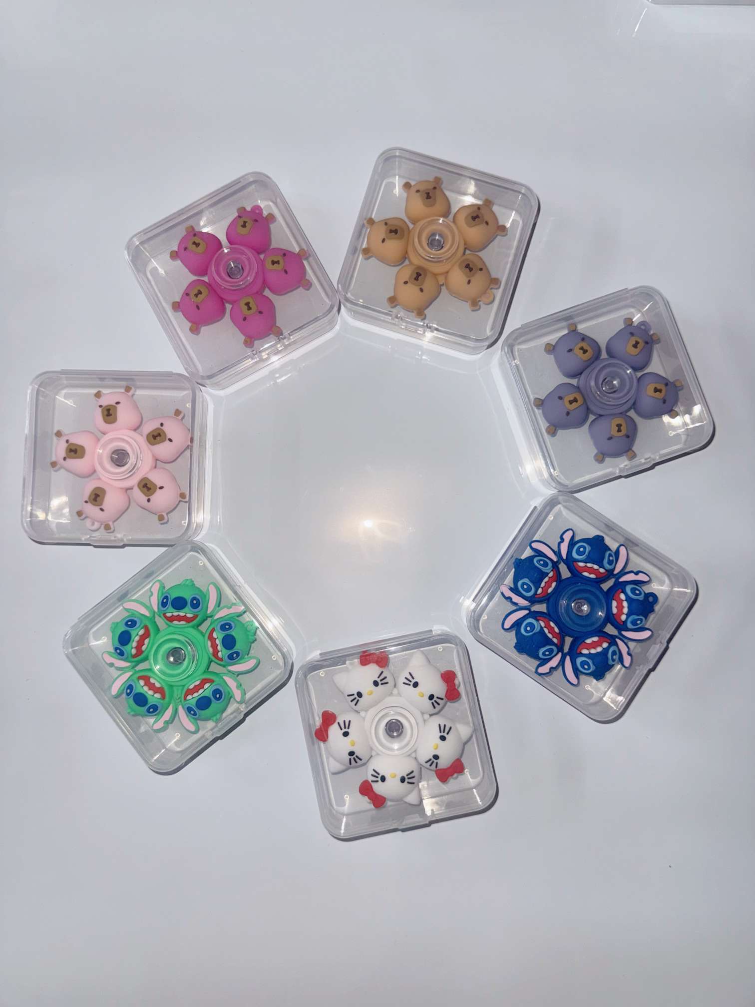 陀螺指尖陀螺儿童新奇特开发右脑益智玩具动手能力比赛玩具玩具魔方墙迷你小魔方