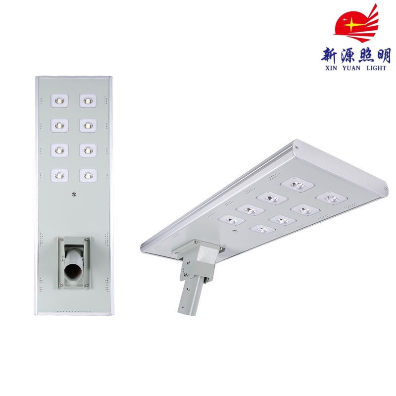 Integrated foreign trade street lamp head solar street lamp project type aluminum profile solar street lamp details Picture
