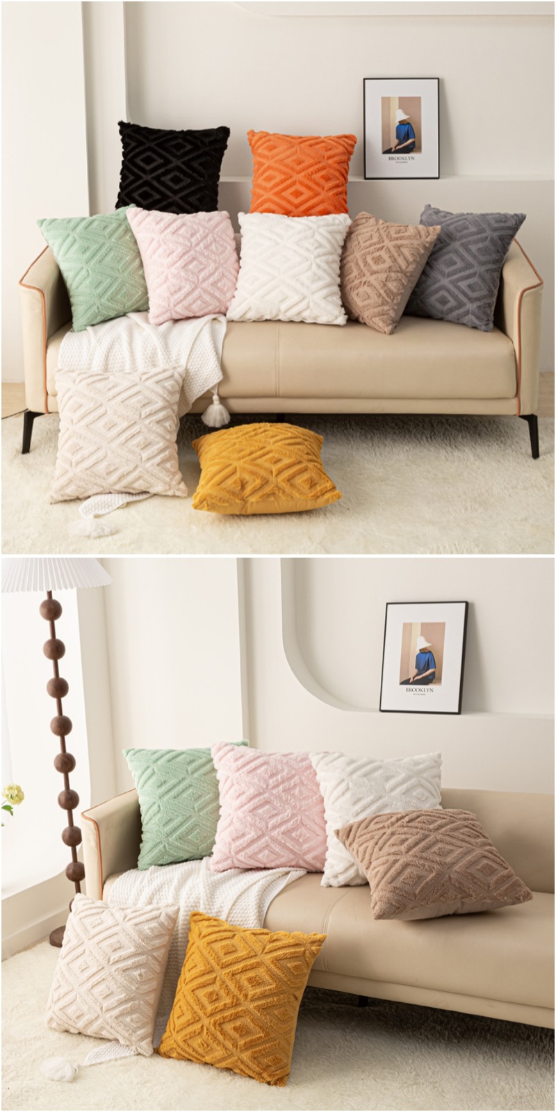 沙发抱枕靠枕床头床上靠背垫靠垫软包靠背腰靠抱枕套可拆洗腰靠枕904详情1