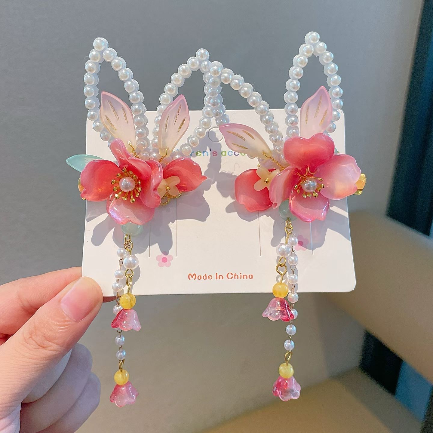 2025 Children's headwear for girls, Mid-Autumn Festival hair accessories, ancient-style Hanfu for girls and babies, Chinese style hair clips, Chinese trend children's hair accessories details Picture