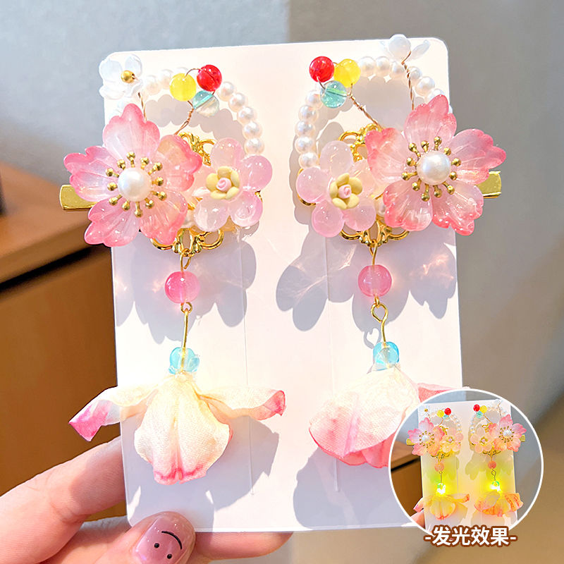 2025 Children's headwear for girls, Mid-Autumn Festival hair accessories, ancient-style Hanfu for girls and babies, Chinese style hair clips, Chinese trend children's hair accessories detail image 3