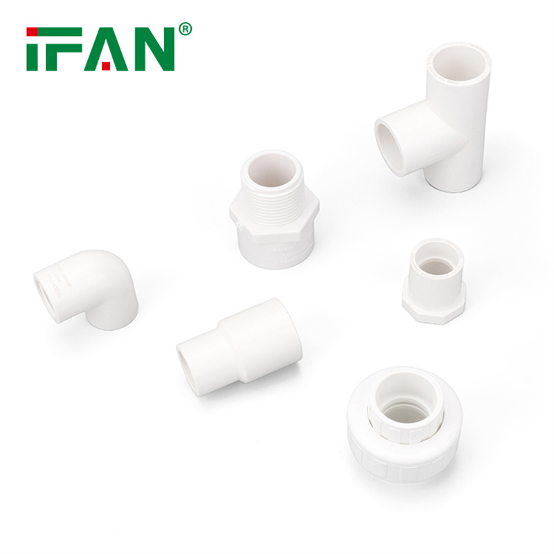 IFAN UPVC SCH40 Plasti Union Elbow Tee PVC Pipe Fittings