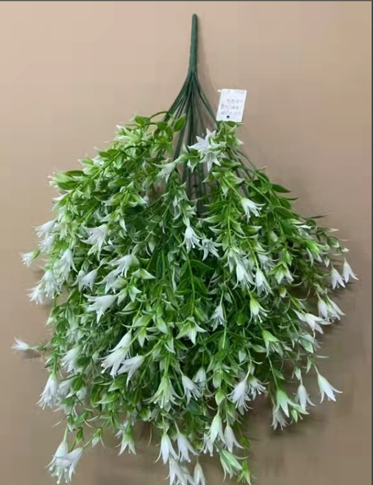 仿真工艺品蝴蝶兰花瓣干花摆设礼品地瓜叶仿真花装饰品创意家居摆设