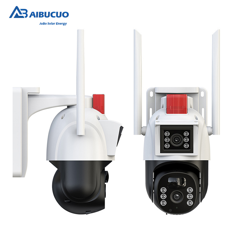 AIBUCUO Hublot T11 6MP Wireless WiFi home Video surveillance iCSee Outdoor WiFi Security camera Solar cell Item Picture
