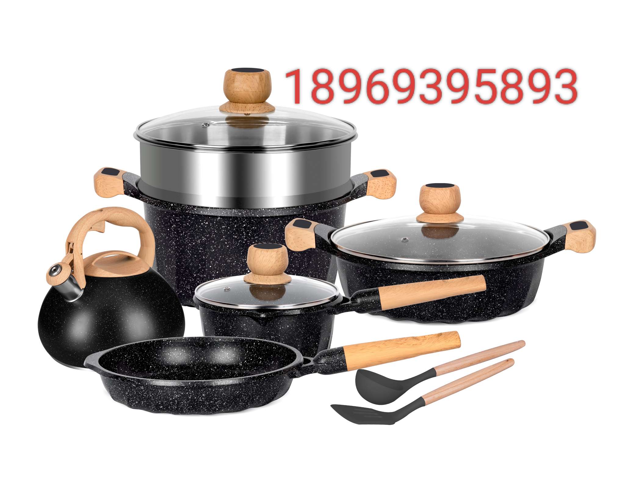 A 11-piece set of French MGC cookware Specification image