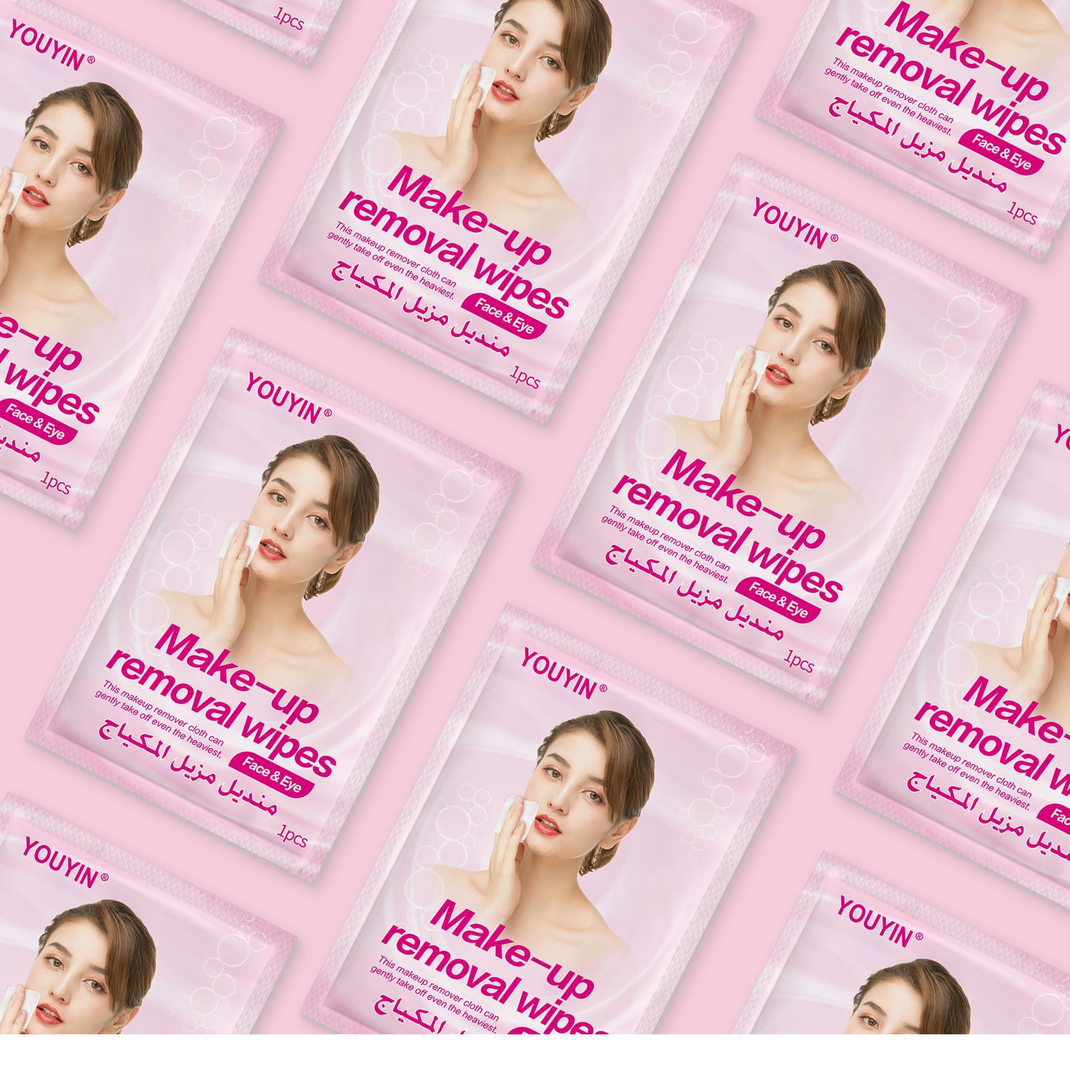 卸妆湿巾出口版make up wipes美妆达人随身携带独立包装详情10