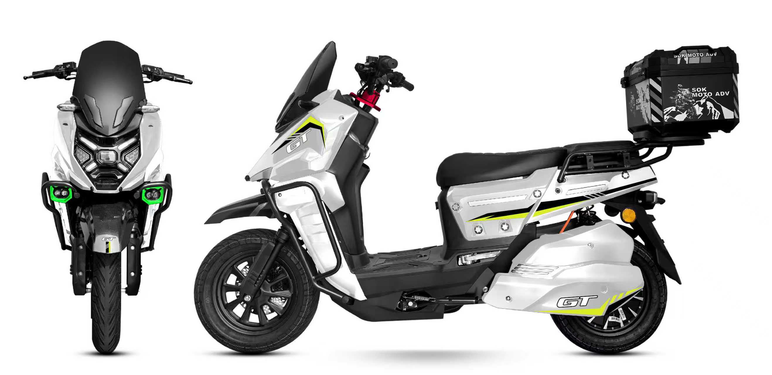 Universal trunk, trunk and storage box for motorcycles and electric vehicles, waterproof storage box for the rear trunk of scooters