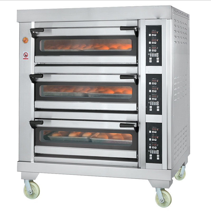 Large-capacity oven, commercial cake, mooncake, pizza and bread oven, multi-functional kitchen oven, whole chicken baking electric oven Application Scenario