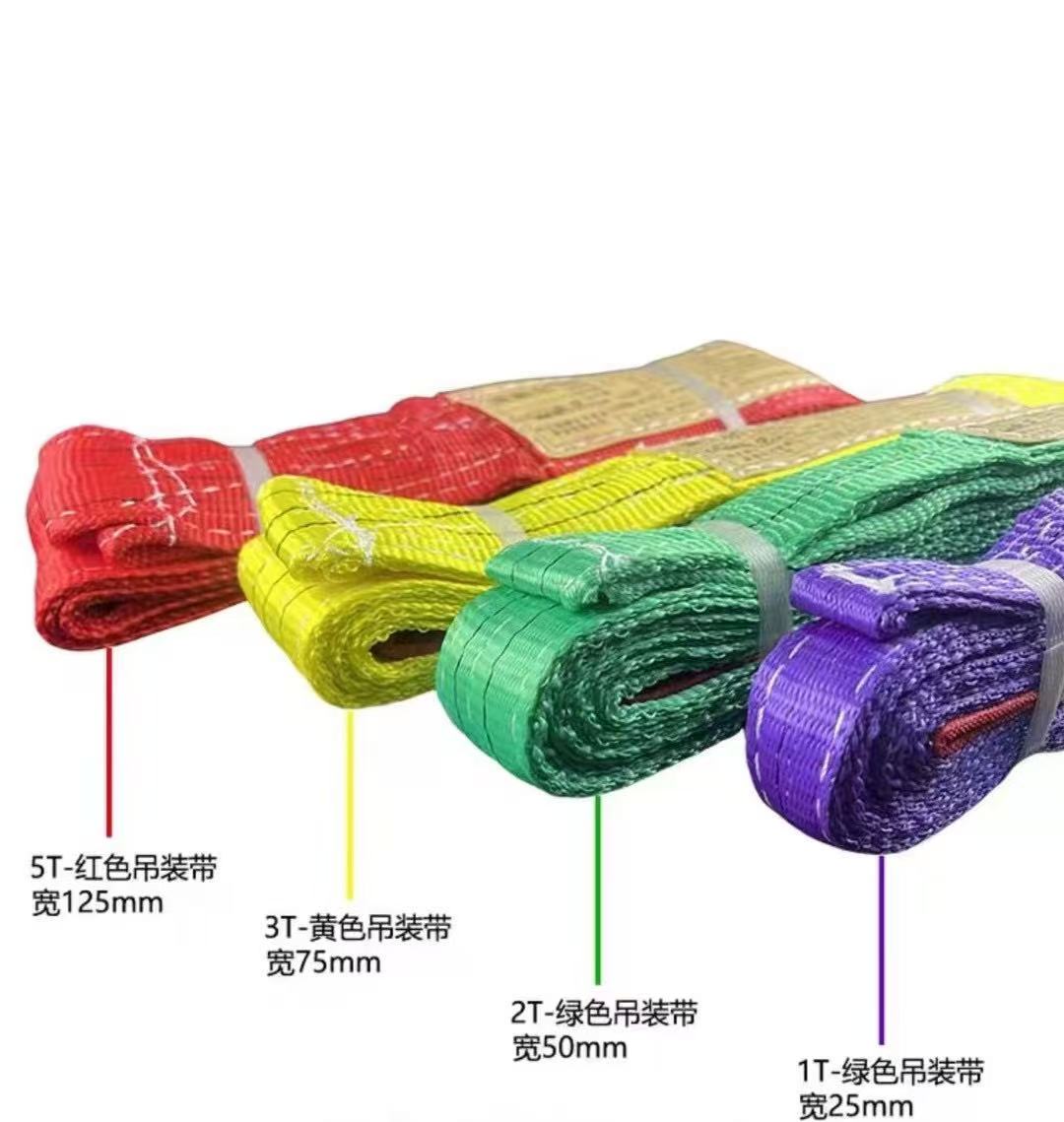 工厂直销吊装带起重绳带国标起重吊装带加厚加宽帆布吊带耐酸碱3吨防护高强耐磨细节图