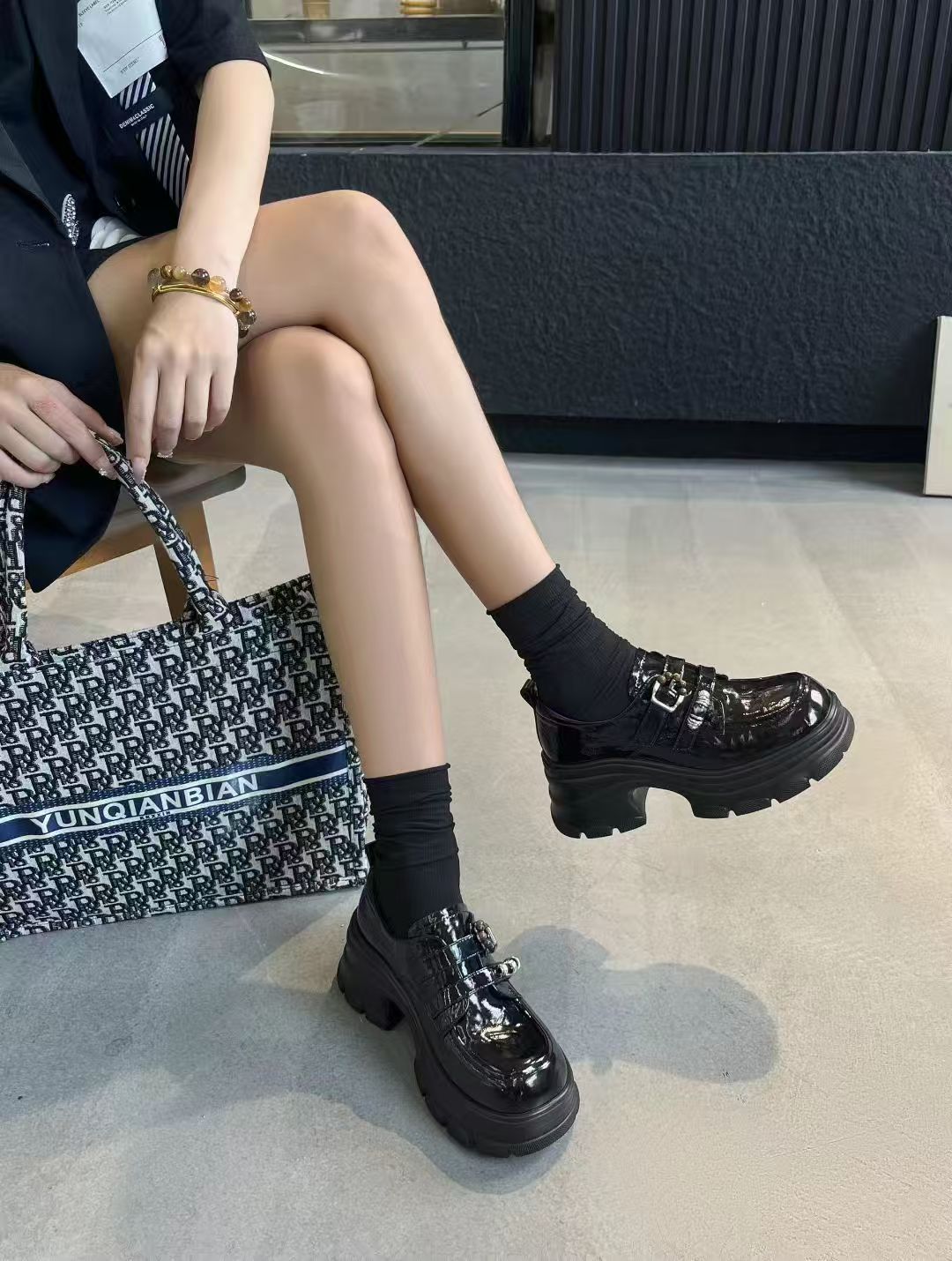 Shoes/鞋子女士夏季舒适/鞋带/女士平底鞋/老北京布鞋细节图