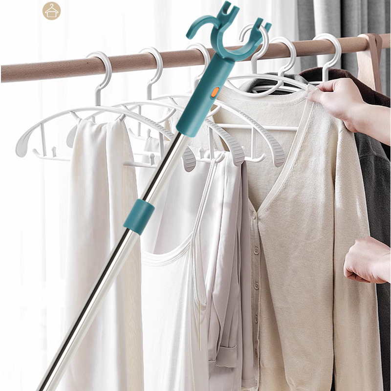 可伸缩衣叉神器晾衣杆晾衣叉家用阳台挑衣杆衣服叉子晒衣杆撑衣杆