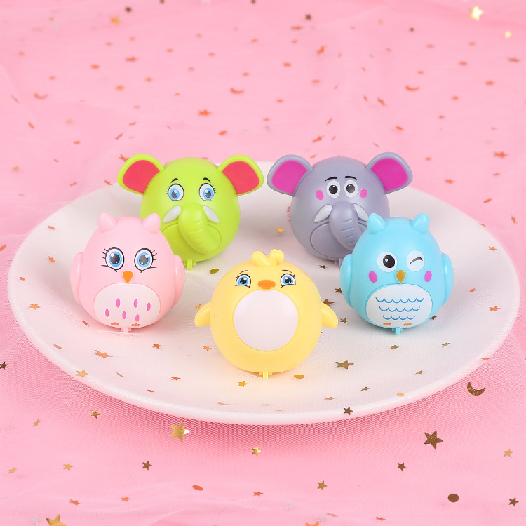 Cartoon creative rebound car toy cars are selling well at street stalls. Children's durable rebound animal baby educational toy cars full figure