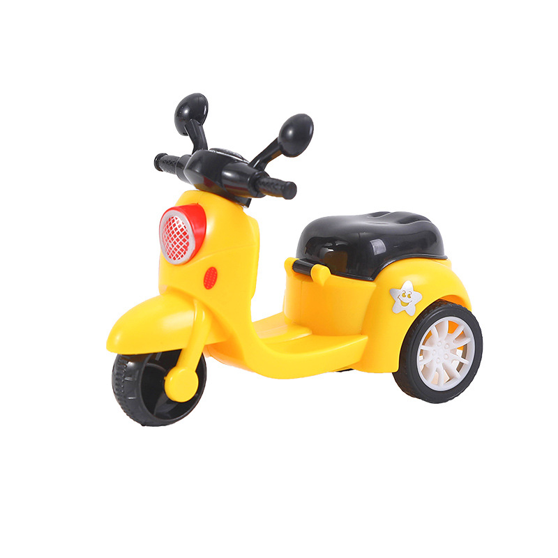 Children's toy cars, mini inertial small cars, simulation boys' motorcycles, street stall supplies, wholesale of Hui Li small motorcycles Item Picture