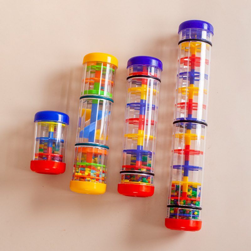Children's hand-cranked rain sound tube Orff auditory training children's rain sound tube kindergarten game plastic toy Application Scenario