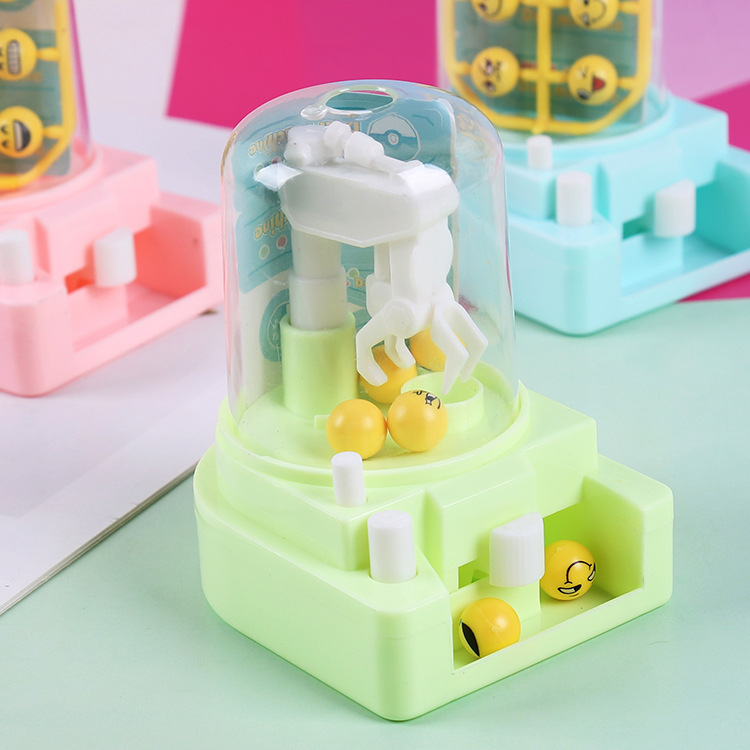 Children's fun scratch-off toys, mini candy catch machine, small gacha claw machine, boys' and girls' toys details Picture