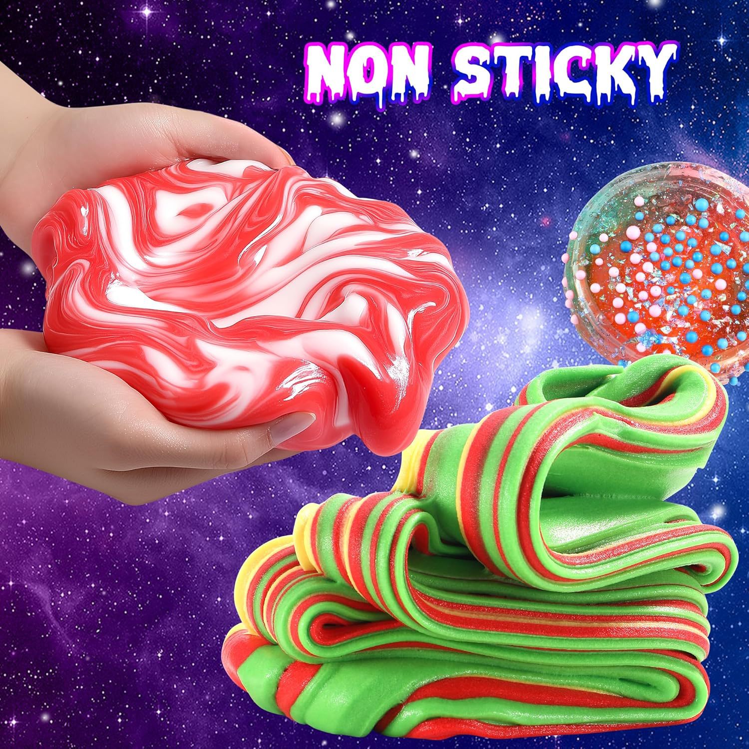 New best-selling cross-border slime products, butter and cotton puree, are selling well on Amazon. Slime children's toy manufacturer Application Scenario