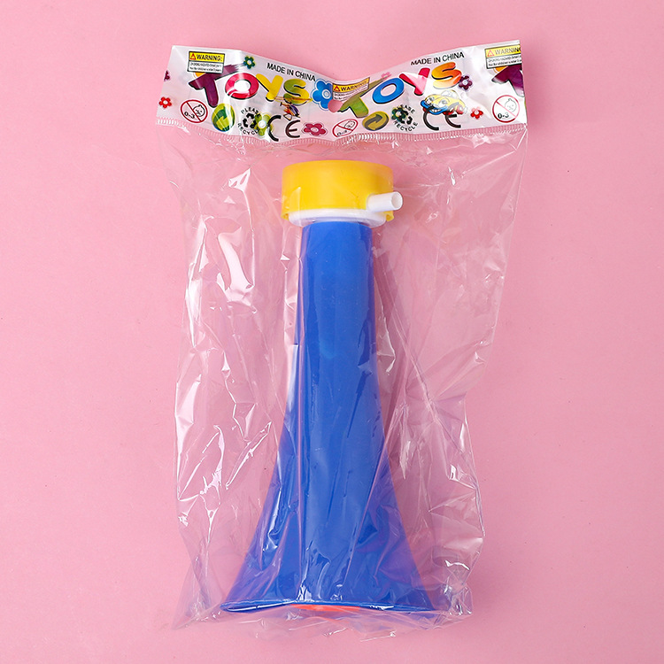 Three-section horn toys are selling well at street stalls. Two-section large horn toys are children's gifts Application Scenario