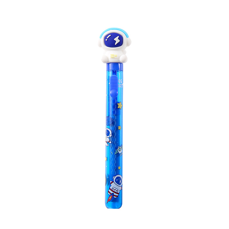 Creative and cute eraser, push-pull pen shape 3D shaped eraser, primary school student pencil eraser, less debris, clean, large capacity Item Picture