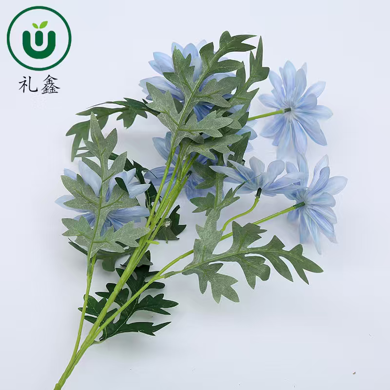 New Daisy bouquets, simulated Dutch chrysanthemums, plastic living room decoration, chamomile country-style photography decoration props, simulated flowers, simulated flowers, simulated flowers Application Scenario