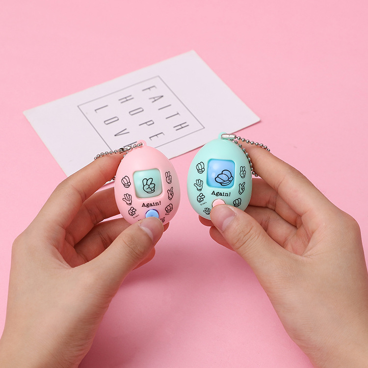 Douyin rock-paper-scissors game eggs, rock-paper-scissors game eggs, rock-paper-scissors keychains, pendants, and gashapon toys are available for wholesale from manufacturers Application Scenario