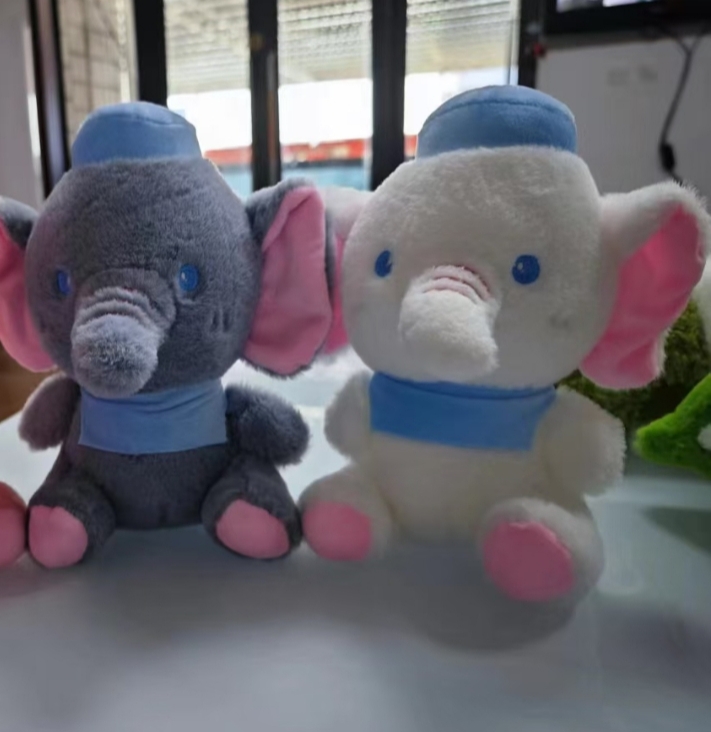 海军小象毛绒玩具2色