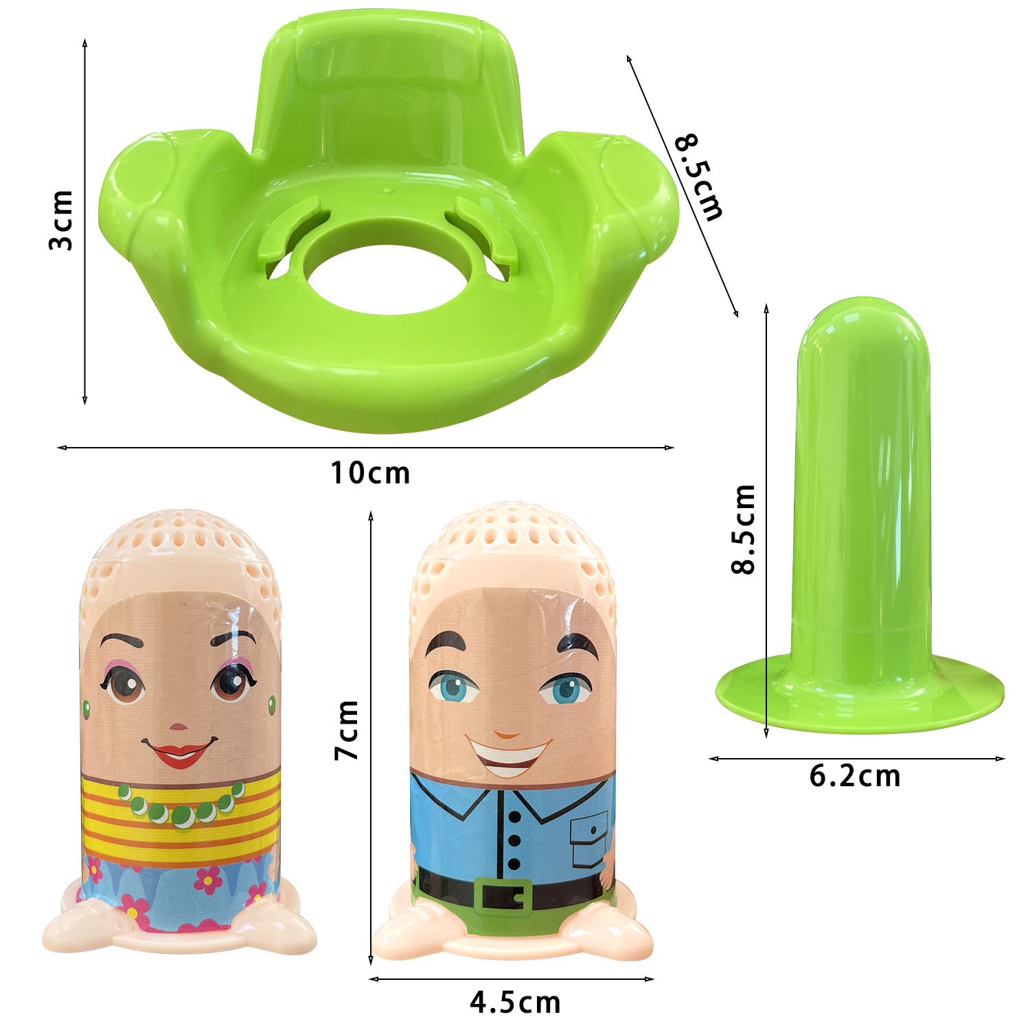 Cross-border export children's DIY colored clay barber space clay boys and girls play house manual educational clay toys Item Picture