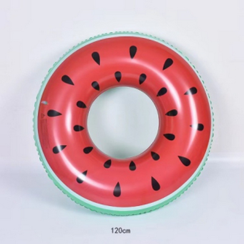PVC inflatable float rafts, popular unicorn fruit rings, duck swimming rings, adult and children's yacht water swimming rings Application Scenario