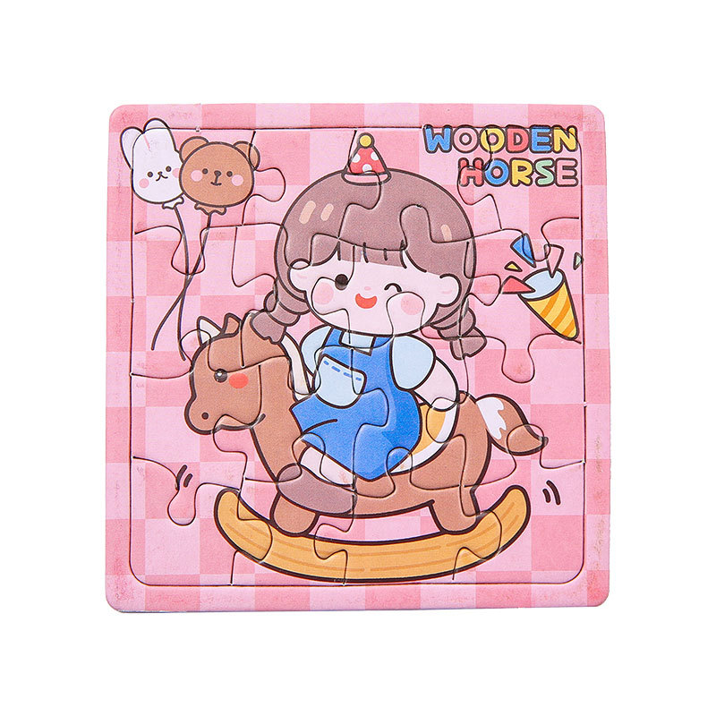 Creative cartoon small puzzles, children's paper puzzles, baby early education and intelligence toys, creative gifts for kindergartens Item Picture
