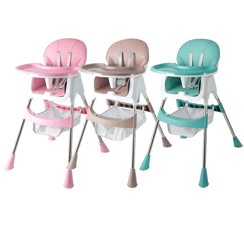 餐椅婴儿/婴儿凳子/儿童餐椅/儿童折叠餐椅/餐厅用宝宝椅白底实物图