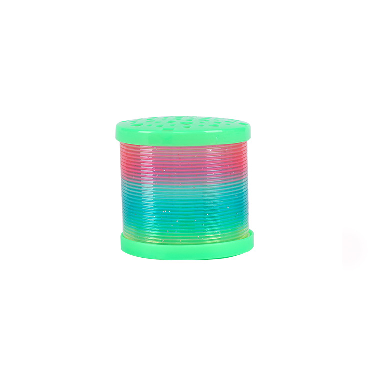 Luminous night light rainbow circle, 3D magic rainbow circle, flashing spring circle, magic circle, popular street toys at street stalls Item Picture