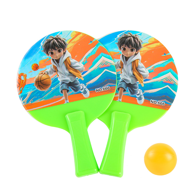 Table tennis racket sets, outdoor sports training, children's and students' sports goods, night market stalls, children's toys Item Picture