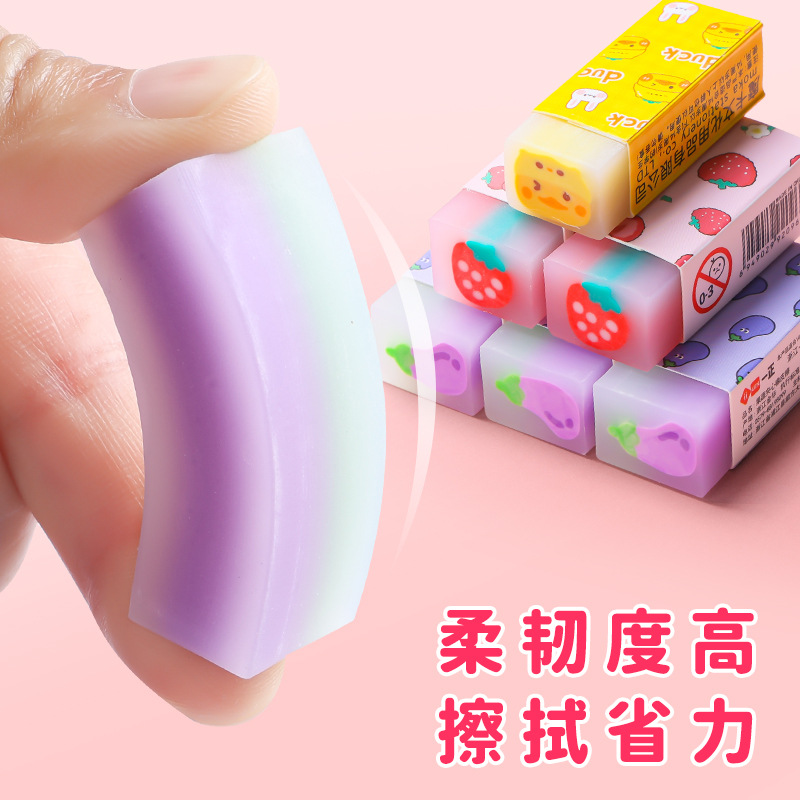 Cartoon sandwich eraser, student stationery, prize wholesale, cute Marine animal art, cut-out drawing eraser Item Picture