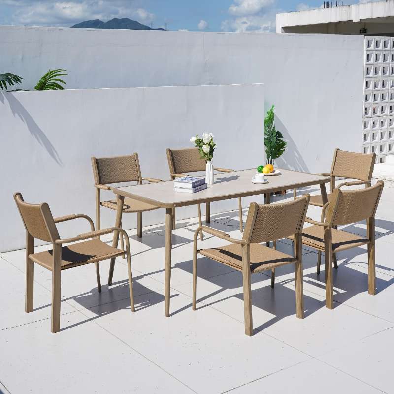 Outdoor tables and chairs, leisure furniture, outdoor armchairs, outdoor leisure sets