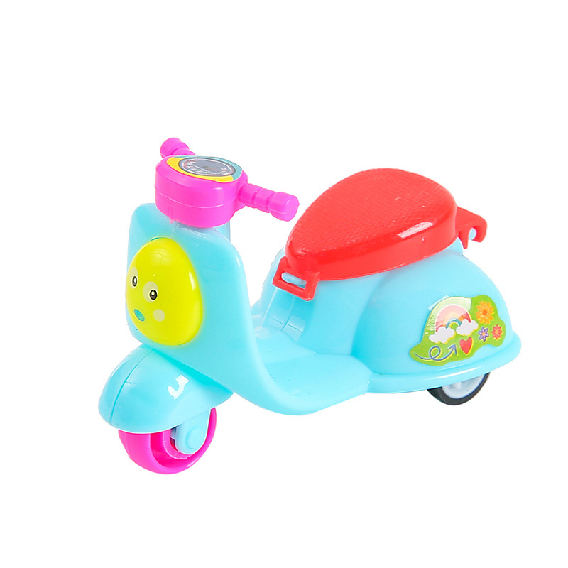 Children's toy cars, mini sugar-filled toy cars, simulation motorcycles, street stalls, wholesale, Huili motorcycles, kindergartens Item Picture