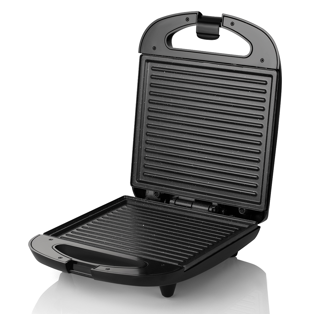 RAF European standard cross-border household portable double-sided breakfast machine, dotted design, striped pancake machine, sandwich machine, multi-functional pic 6