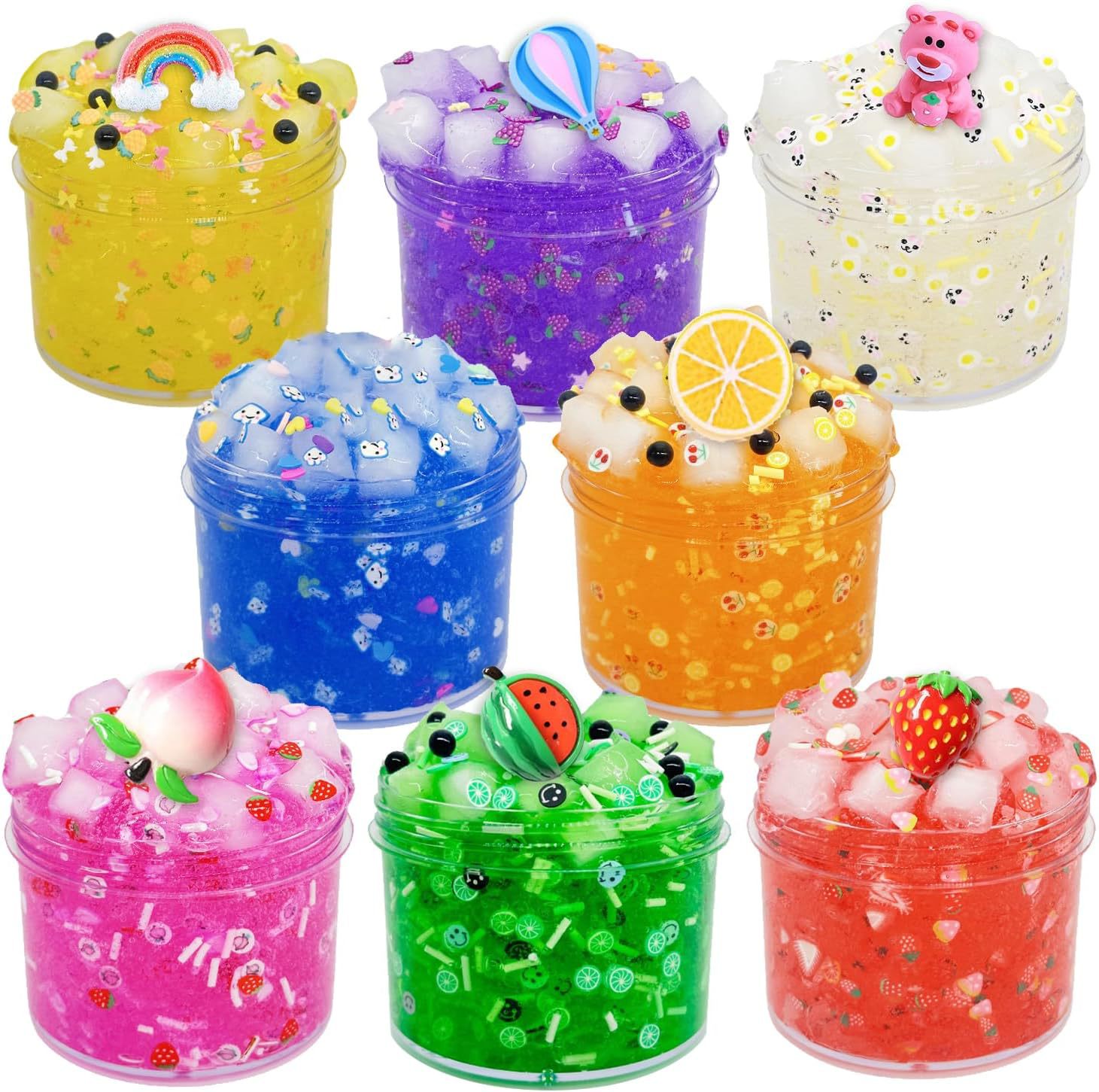 Cross-border slime diy Colored Mud Ice Cream Children's Handmade Toy Set slime kit Butter Mud Cotton Mud Item Picture