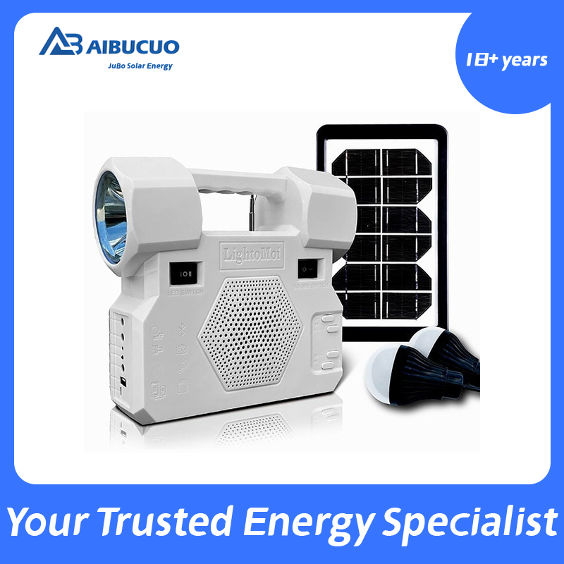 AIBUCUO JB209 Portable Power Bank Solar Lamp AIBUCUO