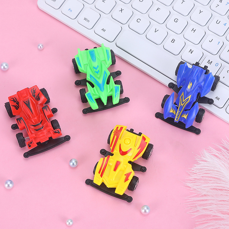 Children's mini four-wheel drive rebound car toy simulation model car, kindergarten gift, gift street stall wholesale hot sales Specification drawing