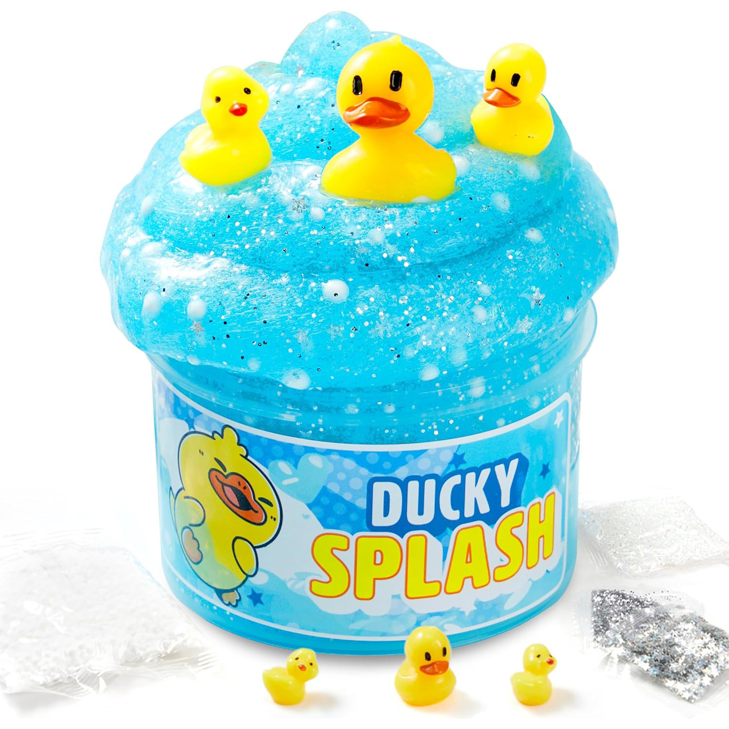 Amazon's best-selling slime children's handmade crystal clay, colored clay, and bubble glue DIY toy set Item Picture