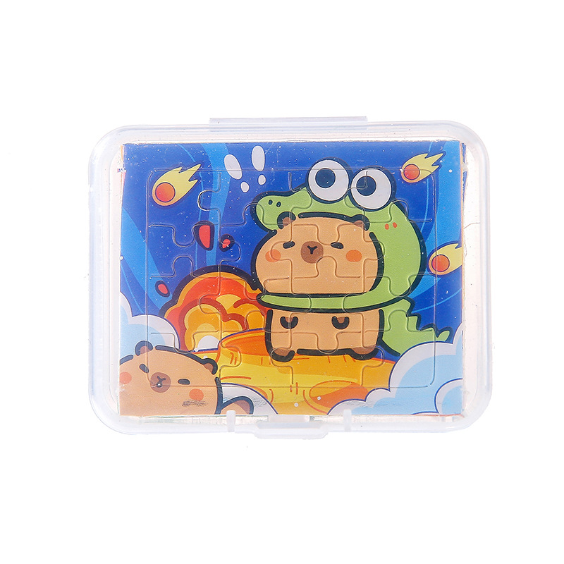 Capibara Puzzle, cute Capybara DIY puzzle, fun hands-on toys for children, small gifts for kindergartens Item Picture