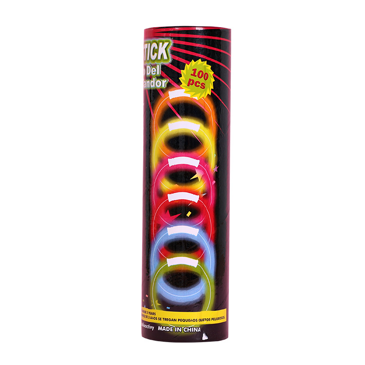 Douyin's best-selling toy, the seven-color glowing glow stick, is sold directly by the manufacturer. It's a party glowing stick toy and a fluorescent bracelet Item Picture